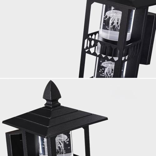 Applique extérieure style chinois à éclairage optimal pour porte et terrasse