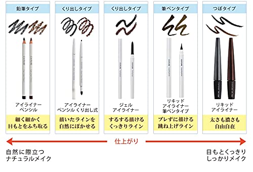 Delineador líquido Chifure negro miniatura 5