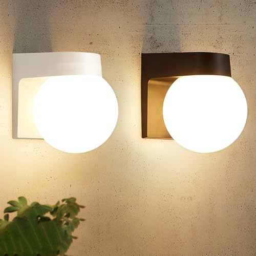 LED extérieur applique murale IP65 éclairage mural intérieur noir - 4