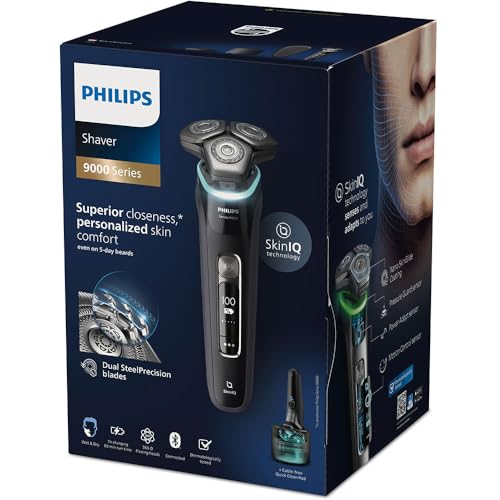 Philips Shaver Series 9000 S9976/55 Afeitadora de Rotación Negra
