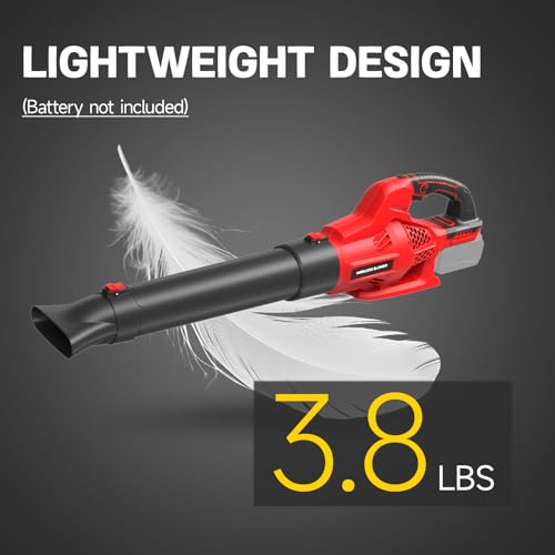 Gruecoinno Cordless Leaf Blower for Milwaukee M18 Battery - Image 5