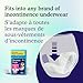 Because Overnight Booster Pads Fit All Adult Diapers, Helps Keep Your Adult Diaper Active All Night, Adds 4 Cups to Incontinence Underwear, Extra Absorbency, 45 Count