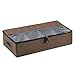 Produktbild DreamyLife Unterbett Aufbewahrungstasche - Unterbettkommode - Kleideraufbewahrung Schrank - Faltbare Aufbewahrung mit Sichtfenster - Atmungsaktiv Stoff Aufbewahrungsbox für bettwäsche, Braun