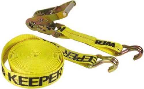 Hampton Products-Keeper 04622 J Ratchet Tie Down, 2-Inch x 27-Ft. - Quantity 8