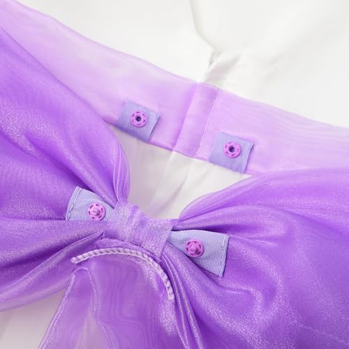 Image of JerrisApparel Flower Girls Dress Wedding Satin Dresses Princess Birthday Party Prom Ball Gown