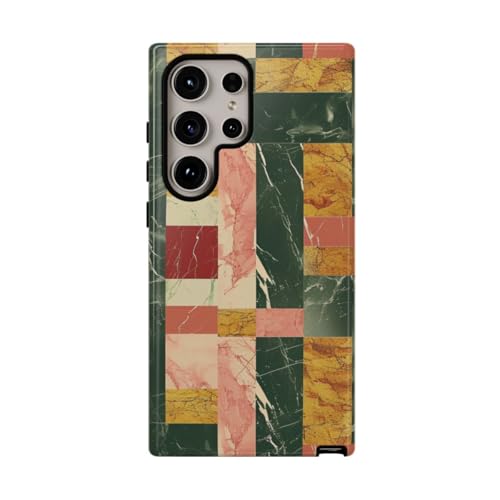 Coque marbre rétro Samsung S24 Ultra pour sublimer votre style en soirée