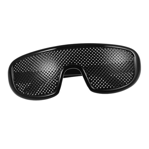 TOPPERFUN Gafas Estenopeicas Para Mejorar La Visión Con Pequeños Orificios Gafas Correctivas Con Orificios Gafas Estenopeicas Portátiles Gafas Para Mejorar La Visión De Plástico Color