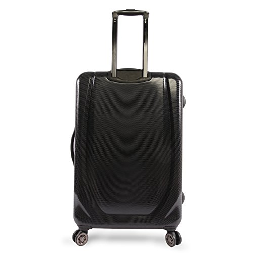 Perry Ellis Bauer 21" Hardside Carry-on Spinner Luggage, Black, One Size3