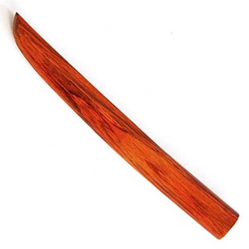 BAY® Tanto Roteiche Holzmesser 29 cm Trainingsmesser stumpf Holz Messer Aluminium Attrappe Krav MAGA SV Dolch Übungsmesser Selbstverteidigung Holzdolch
