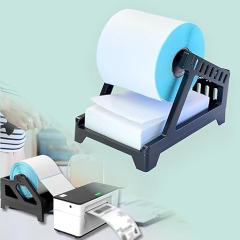 Thermal Label Holder for Rolls and Fanfold Cover
