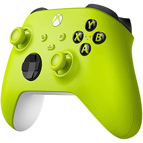 Xbox Core Wireless Gaming Controller – Electric Volt Series X|S, One, Windows PC, Android, and iOS image 3