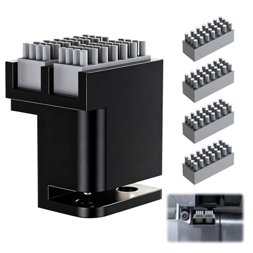 Panda Brush XP con 4 cepillos de silicona para Bambu-Lab P1P/P1S/X1/X1C/X1E impresora 3D, Kit de limpiador de boquilla de cabezales de cepillo, accesorios para impresoras 3D, plug-and-play