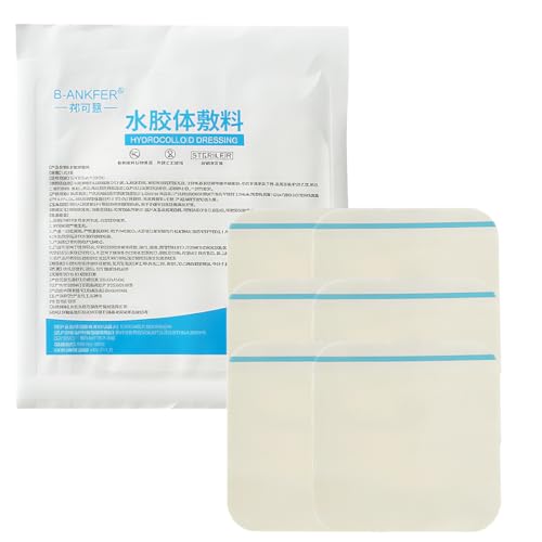 Paquete De 6 Apósito De Herida Estéril, Hidrocoloides,Cicatrices,Apósitos Hidrocoloides,Para Heridas Hidrocoloides Estériles De Extrafinos