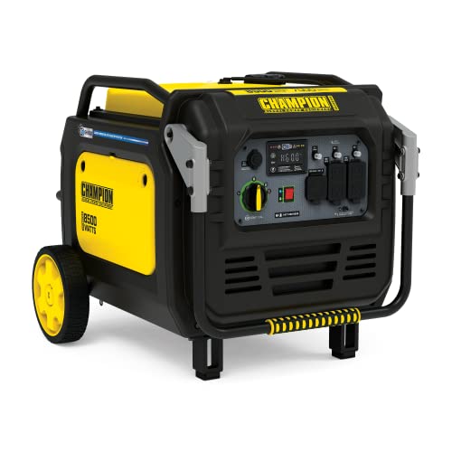 Champion Power Equipment 8500-Watt Electric Start Home Backup Portable Inverter Generator with Quiet...