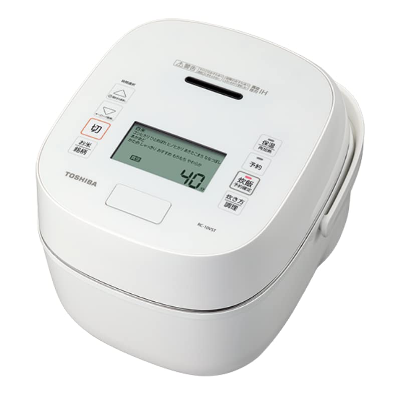 Amazon | RC-10VST-W(グランホワイト) 炎匠炊き 真空圧力IHジャー炊飯 