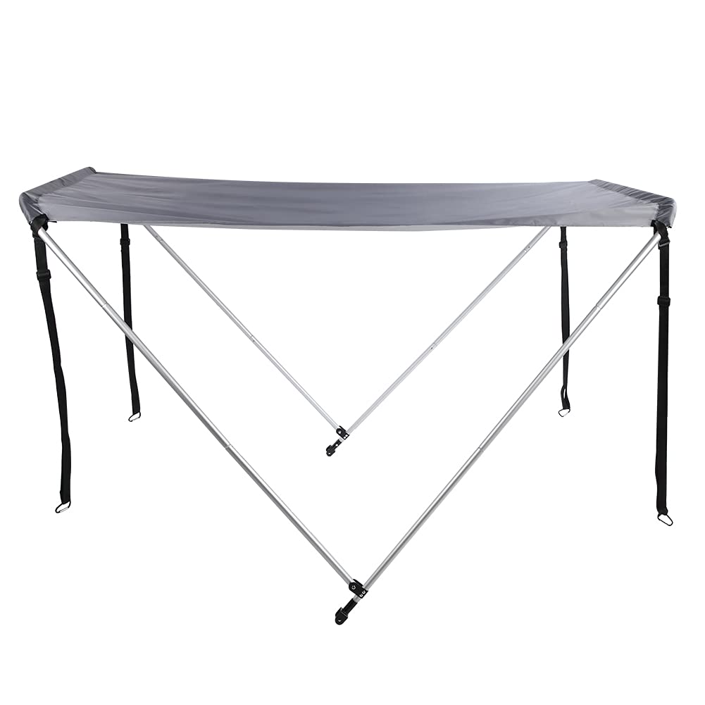 Tendalino Parasole per Kayak, Tendalino per Canoa, Asta in Lega di Alluminio 210D Parasole in Tessuto Oxford Rivestito per Gommone Canoa Kayak Barca, Tendalino per Barca1