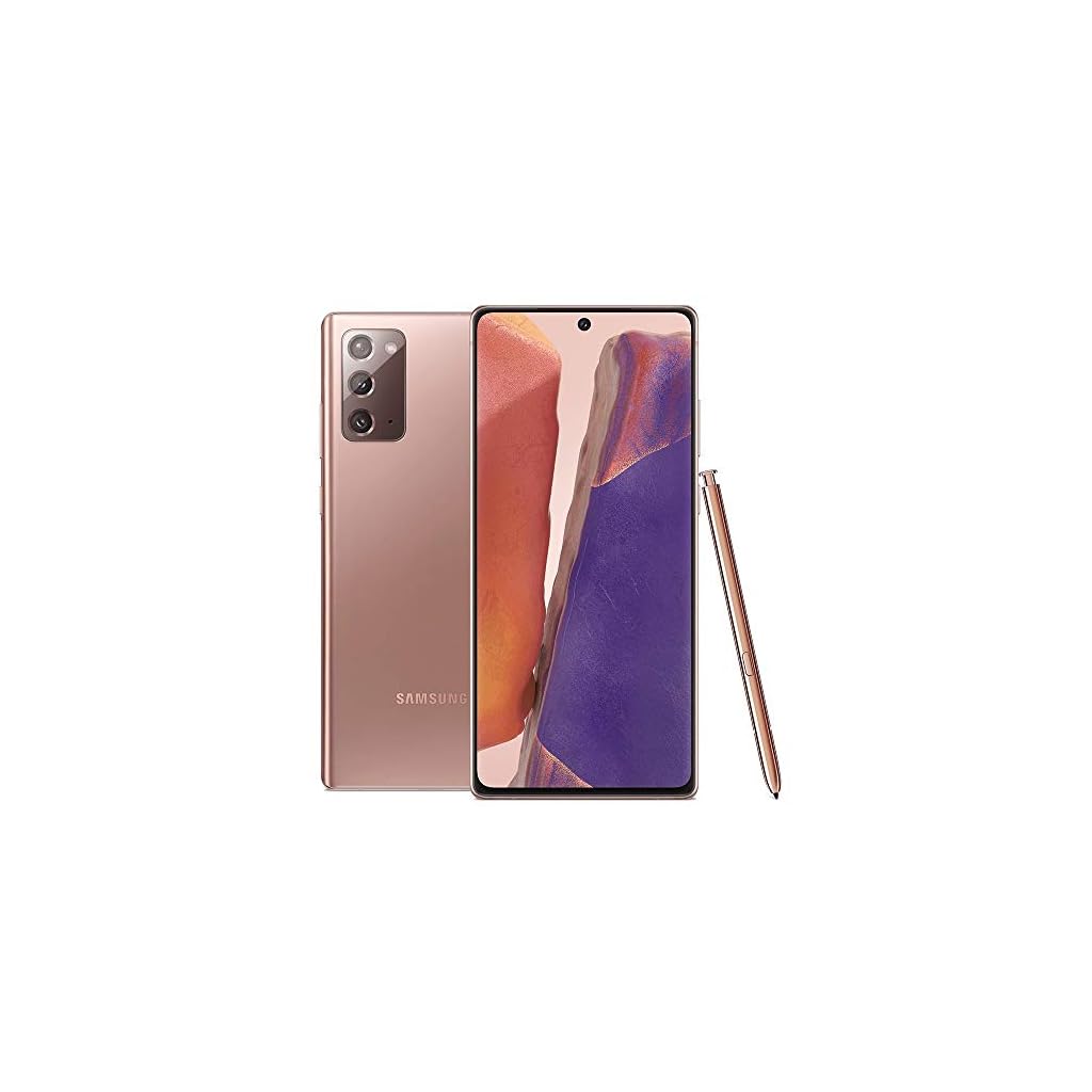 Samsung-Galaxy-Note-20-5G-128GB-8GB-67-AMOLED-Snapdragon-865-Global-5G-VoLTE-Fully-Unlocked-for-ATT-Verizon-Sprint-Metro-N981U-Mystic-Bronze-Renewed