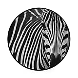 Hohe Qualität: Die runde Matte ist aus Polyestergewebe, weich und sehr angenehm zu berühren, diese Teppiche können effektiv den Druck auf die Füße lindern