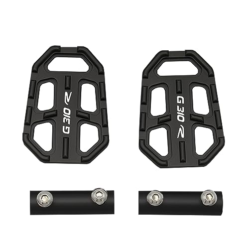 FußRasten Geeignet for BMW R1200GS LC G310R G310GS F750GS F850GS R NINE T R9T S1000XR Billet Fußraste Verbreiterung Fußrastenauflage Verlängerung Fußrasten Pedal FußRasten Motorrad ( Color : Black G31