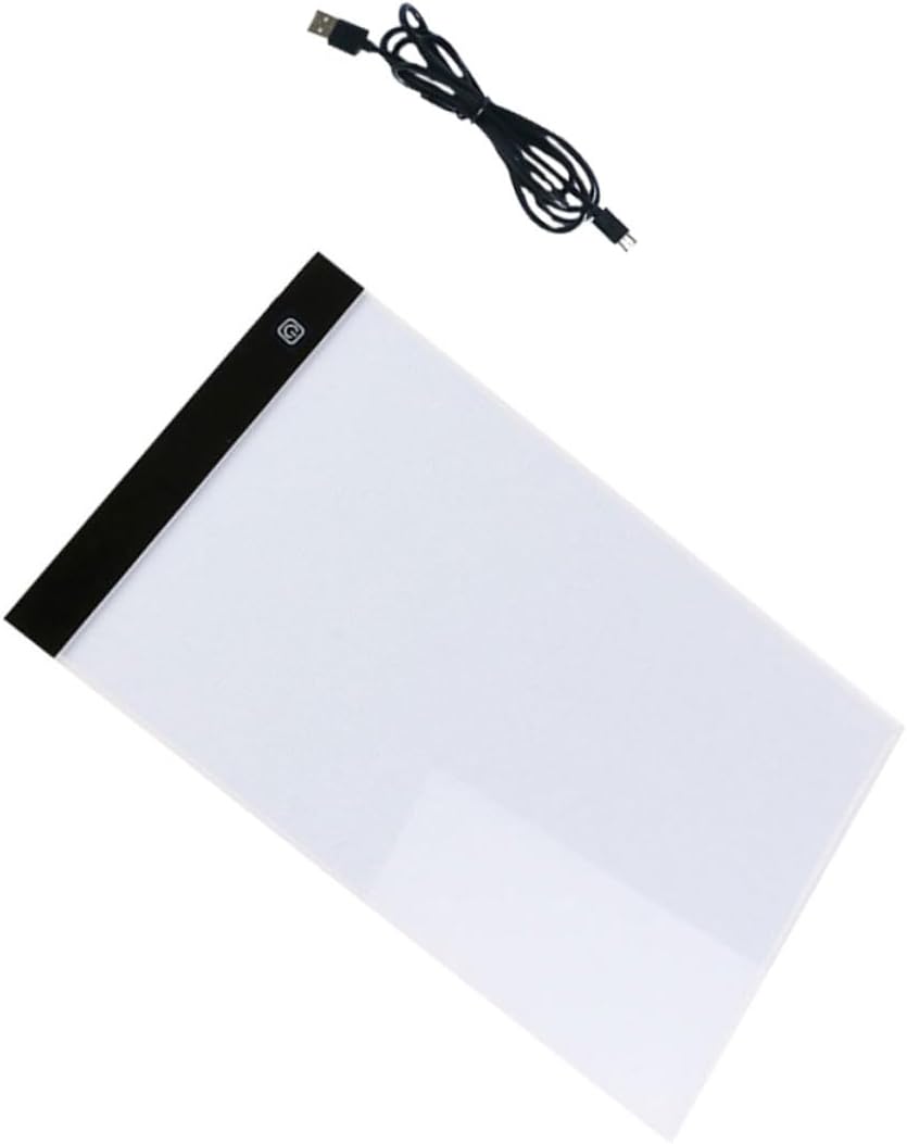 TINEASUR LED Light Box for Tracing with Brightness USB Powered Portable Drawing Board for Artists Painting Sketching and Animation