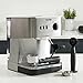 Breville Bijou Espresso Machine | Automatic and Manual Espresso, Cappuccino & Latte Maker | 15 Bar Pump | Steam Wand | Silver [VCF149]