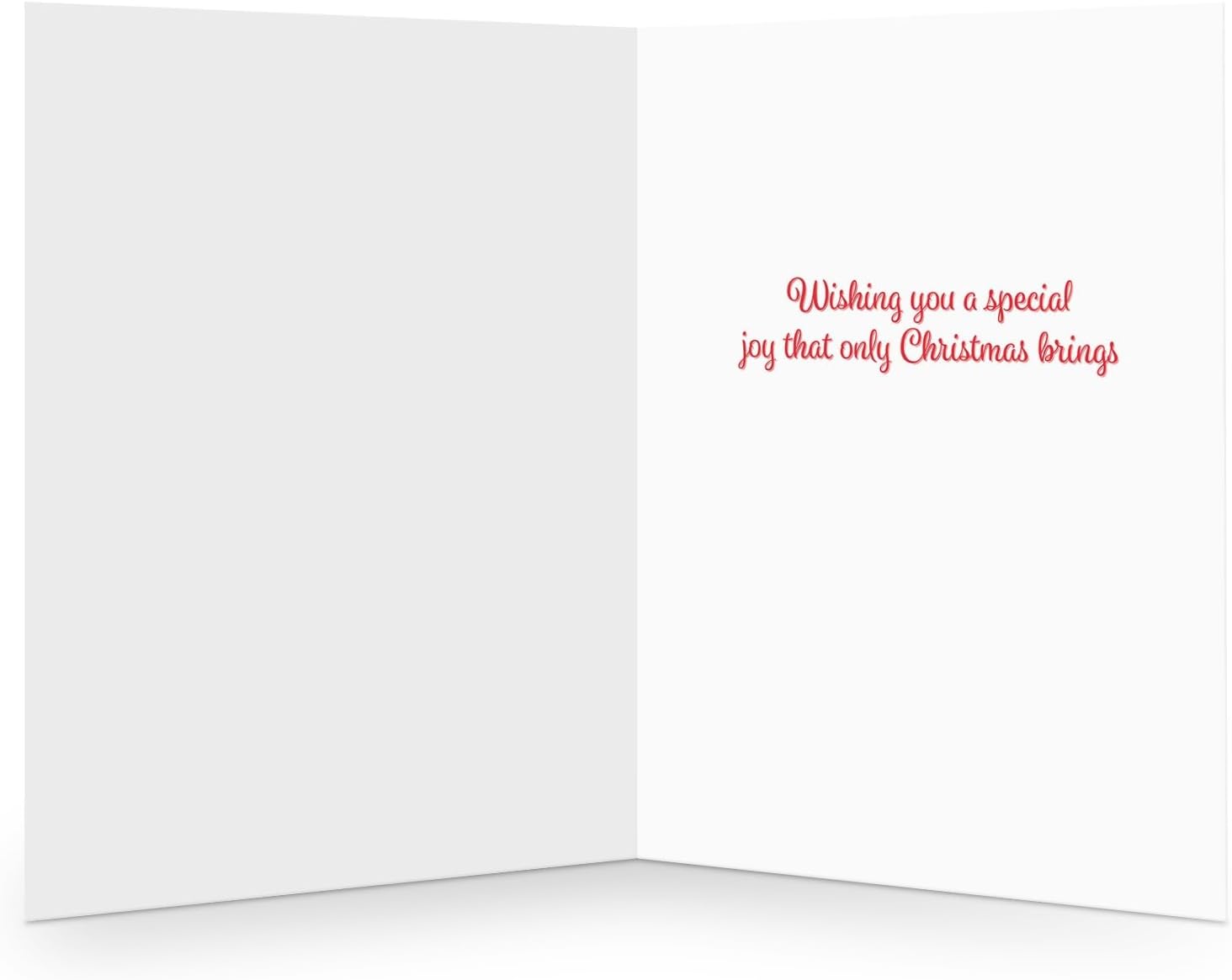 Stonehouse Collection | Custom Rocky Mountain Christmas Cards | Personalized Snowy Mountain Top Holiday Cards | Colorful Lit Tree Christmas Tree Great for Colorado Rocky Residents | 24 cards and 25 envelopes (Personalized)