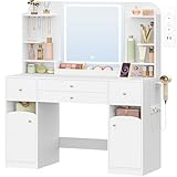 [L'armoire de la Coiffeuse Table] Est équipée de deux couches de cloisons, convenant à différentes tailles d'outils de beauté, et peut également répondre aux besoins de rangement des sacs, des boîtes de rangement et d'autres objets volumineux ; les petits et les grands objets ont leur propre place, le rangement est pratique et la tranquillité d'esprit est assurée !