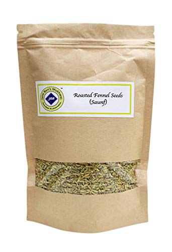 Image of Jyoti Ben's Mukhwaas - Roasted Fennel Seeds (Saunf) 250gm | Roasted Saunf | Digestive Mouth Freshener | Traditional Mukhwas | Pack of 2
