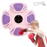 equipo para entrenamiento boxeo ILUMINACIÓN LED: Las luces reaccionan al compás de la música, ofreciendo una guía visual que potencia la precisión y los reflejos de los niños, generando un entrenamiento dinámico e inmersivo.