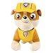 Paw Patrol Deluxe Lights and Sounds Plush - Real Talking Rubble