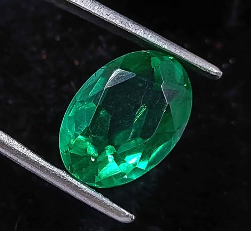 Globalgems Green Emerald 6.25 Carat Natural Certified Loose Gemstone Faceted Oval Cut Gemstone colombia4