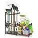 FIXED UP FINDS for Garage Tool Organizer with 2tier Wooden Shelves Yard Tool Organizer for Garage W