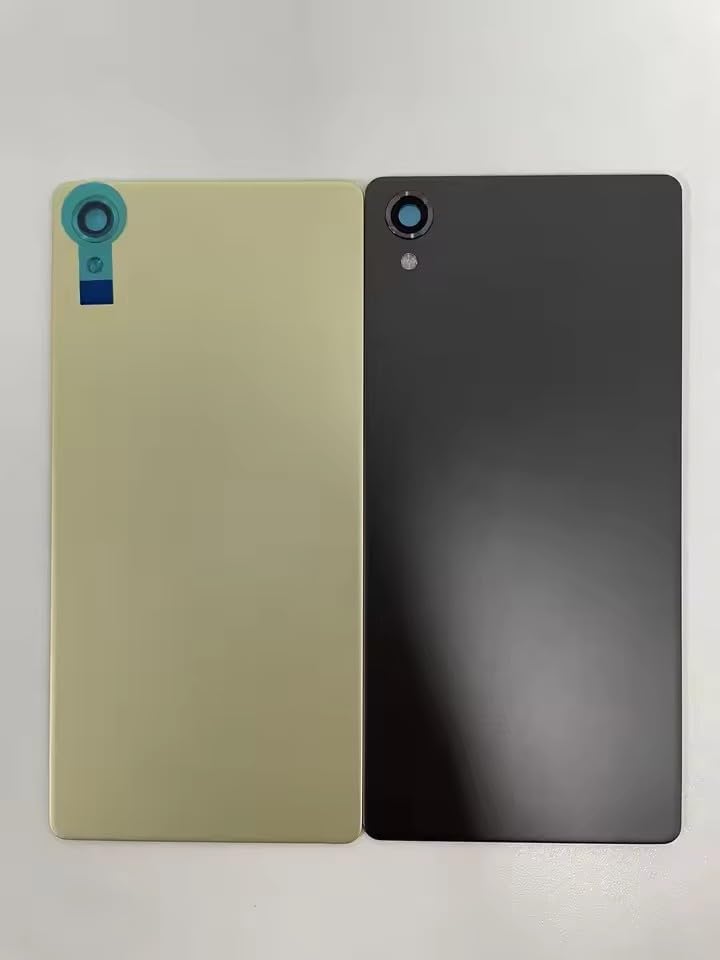 YOOOKOOO Compatible Rear Back Cover for Sony Xperia X F5122 F5121– Battery Door Housing Replacement Part (Silver)
