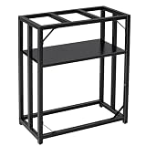 Li-TianFeng Fish Tank Stand, Aquarium Stand for 20 Gallon, Upgrade Aquarium Turtle Tank, Adjustable 2-Tier Fish Tank Rack ( 24.8' L x 13' W...