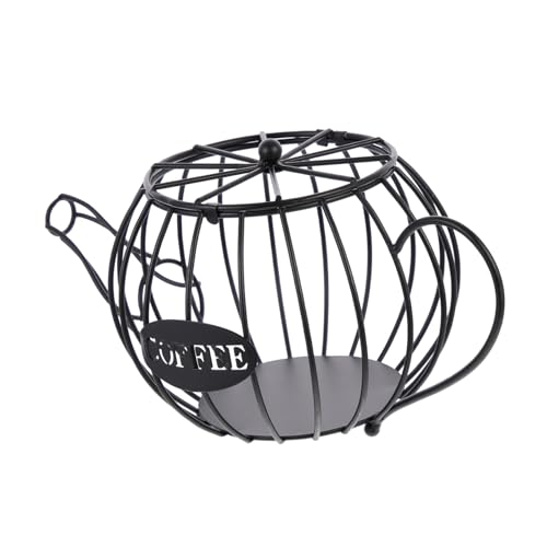 VINTORKY Hollowed Holder Multi Functional Storage Basket for Snacks and Capsules Convenient Display Stand for Kitchen and Break Room Counter and Space Saving