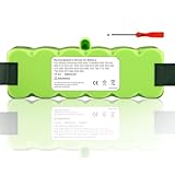 Green For iRobot Vacuum cleaner Parts XLife Extended Life Battery for iRobot Roomba R3 500 600 700 800 Series 530 535 540 550 560 570 580 620 630 660 650 680 760 770 780 790 870 880 (5800mAh Li-ion)