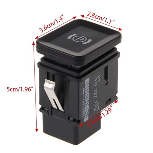 Freno de mano electrónico interruptor de estacionamiento Passat B6 CC 3C0927225C 6