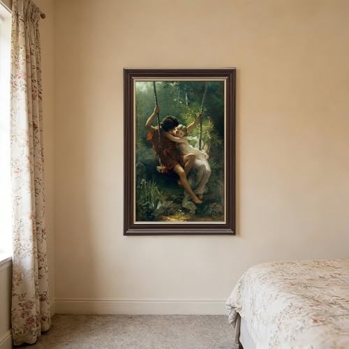 Impression sur toile Le Berceau Pierre Auguste cadre suspendu 61x91,4 cm - 3
