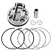 AHL Piston and Piston Rings Pin Clips Kit Compatible with YAMAHA YZ250F 2005-2007 WR250F 2005-2013 5NL-11631-20-00(STD 77mm)