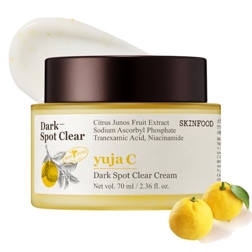 SKINFOOD(スキンフード) ゆずCダークスポットクリアクリーム 保湿 韓国コスメ