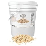 Mountain High Organics Inc. Certified Organic Rolled Oats 6G Bucket (23LBS), Tan