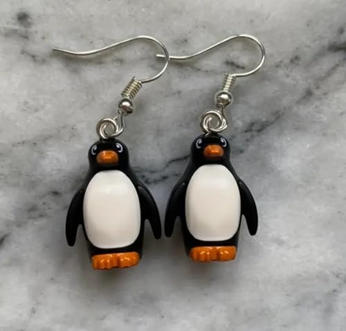 Boucles d'oreilles pingouin pour illuminer vos tenues d'hiver
