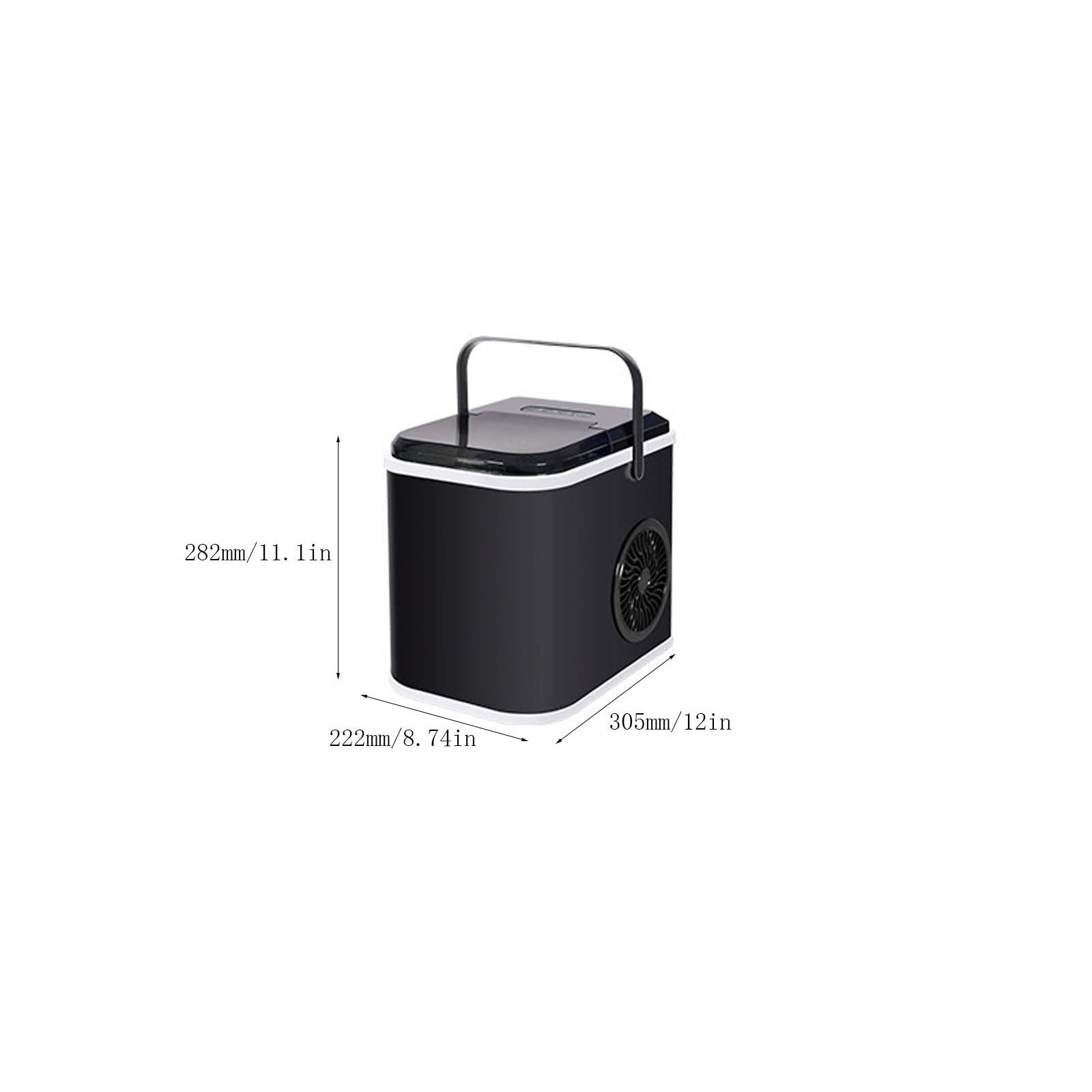 BENGAOTH-O Countertop Ice Makers, Countertop Ice Maker Machie Water Dispenser Cycle Auto Water Supply Freezer Home Appliance for Kitchen Office Bar,for Home Party on Fridge.com