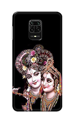 Image of PRINTFIDAA� Printed Hard Back Cover Case for Mi Redmi Note 10 Lite Back Cover (Radha Krishna) -2808