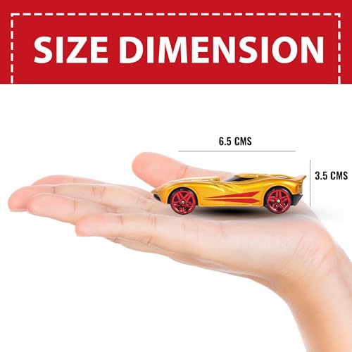 Image of Amazon Brand - Jam & Honey Premium Die-Cast Metal Car | Free Wheel Toy Vehicle for Kids | Realistic Design | Vibrant Paint | No Assembly | Collectible Mini Car Model | Pack of 5 | Multicolor