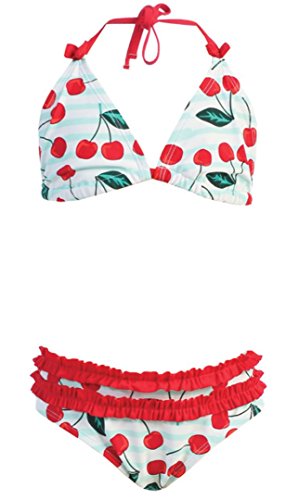 2 PC. Girls' Cherry Swimwear