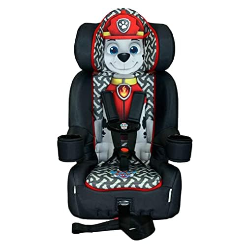Nickelodeon PAW Patrol Marshall 2-in-1 Car Seat by KidsEmbrace | Forward-Facing Harness 26.5–65 lbs & Booster 40–100 lbs | Latch Equipped | Premium Fit with Multi-Position Headrest, Harness & Recline