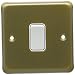 Produktbild MK k4671sag 10 A 2-Wege-Einzel Schalter  Satin Gold