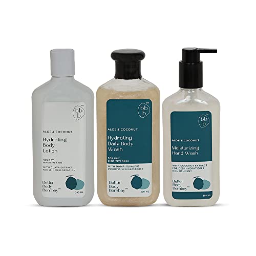 Hydrating Body Care Combo - Aloe Coconut Hydrating Body Lotion + ...