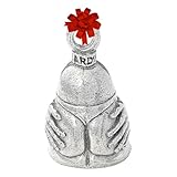 Guardian Bell AssMan Good Luck Bell w/Keyring & Black Velvet Gift Bag | Motorcycle Bell | Lead-Free Pewter | Good Luck Gift to Friends & Family | Bike Bell | Made in USA